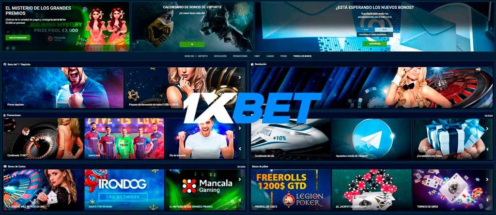 1xbet bonos y promo